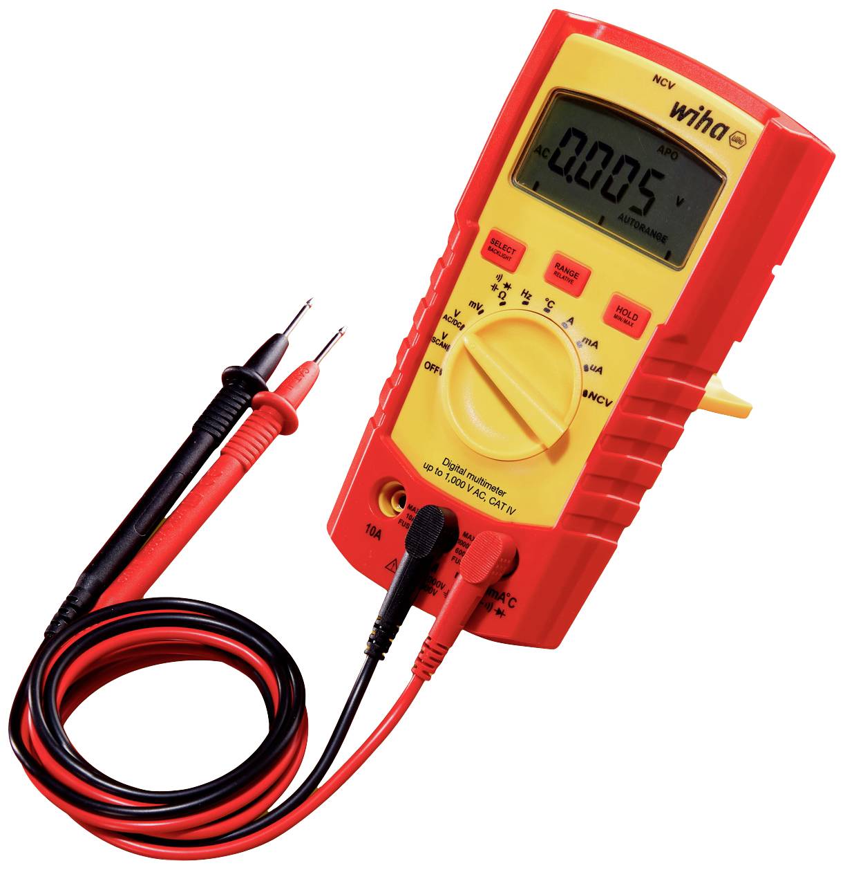 Wiha 45215 Multimetr cyfrowy CAT III 1000 V, CAT IV 600 V - obrazek 1
