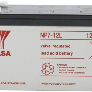Akumulator ołowiowy Yuasa NP7-12 L NP7-12 L, AGM, 12 V, 7 Ah Akumulator ołowiowy Yuasa NP7-12 L NP7-12 L, AGM, 12 V, 7 Ah