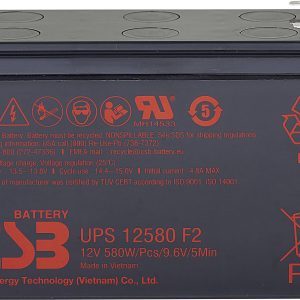 Akumulator ołowiowy CSB Battery UPS 12580 high-rate UPS12580F2, AGM, 12 V, 9.4 Ah Akumulator ołowiowy CSB Battery UPS 12580 high-rate UPS12580F2, AGM, 12 V, 9.4 Ah