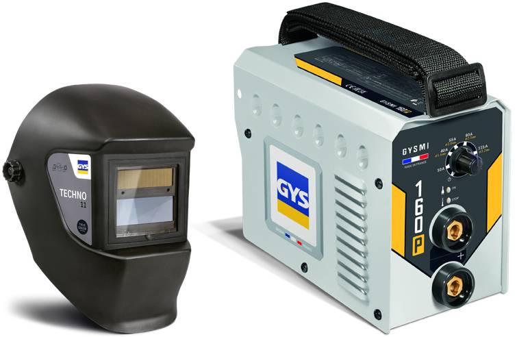 GYS 160P Spawarka inwertorowa 10 - 160 A z akcesoriami - obrazek 1