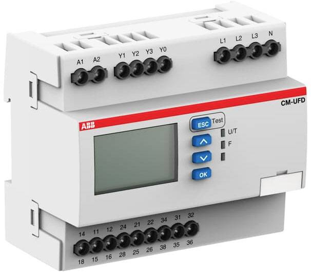 ABB CM-UFD.M31 1SVR560730R3401 Przekaźnik monitorujący Ilość wyjśc przekaźnikowych: 3 - obrazek 1