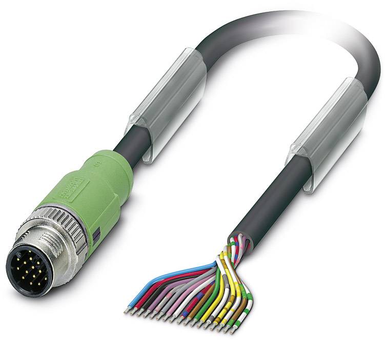 Kabel do czujników/elementów wykonawczych Phoenix Contact SAC-17P-MS/ 1,5-PUR SCO 1430695, kabel, otwarte końcówki, 1 sz - obrazek 1