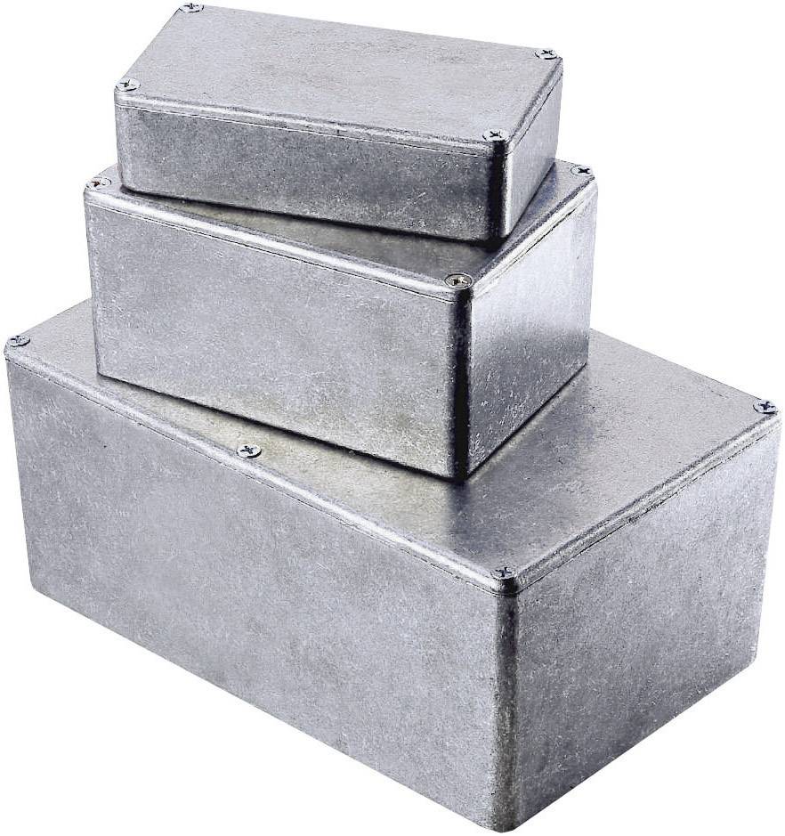 Obudowa uniwersalna Hammond Electronics, aluminium, (D x S x W) 119 x 94 x 34 mm, 1 szt. - obrazek 1