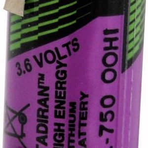 Bateria 1/2 AA Tadiran Batteries SL 750 T, 3.6 V, 1100 mAh, litowe, U-końcówka do lutowania, 1 szt. Bateria 1/2 AA Tadiran Batteries SL 750 T, 3.6 V, 1100 mAh, litowe, U-końcówka do lutowania, 1 szt.