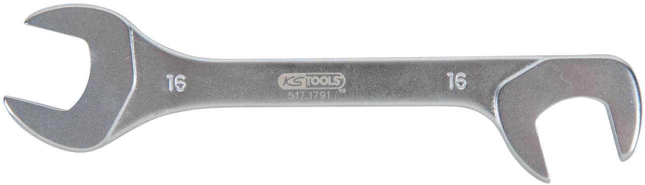 KS Tools 517.1791 517.1791 Klucz płaski podwójny Rozmiar klucza (metryczny) (tylko do tytułu) 16 mm - obrazek 1