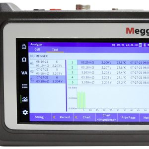 Tester baterii Megger do 600 V, do 1000 V Tester baterii Megger do 600 V, do 1000 V