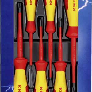 Knipex VDE Zestaw wkrętaków 6 szt. Plus/Minus Knipex VDE Zestaw wkrętaków 6 szt. Plus/Minus