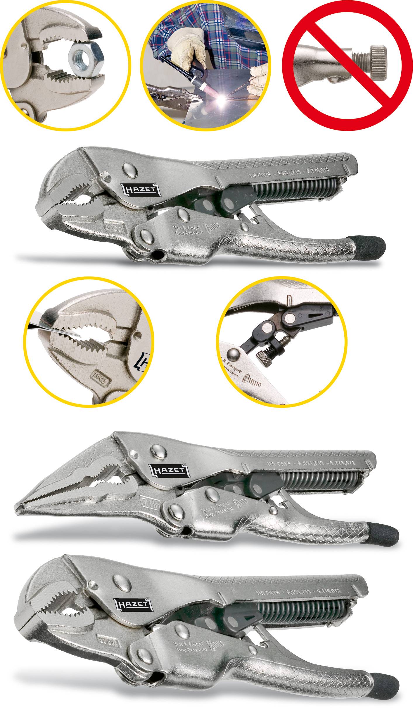 Automatyczne szczypce Hazet 755-7A 755-7A 192 mm - obrazek 1