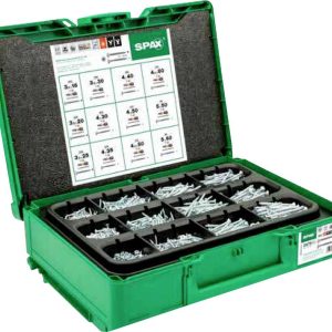 Zestaw śrub SPAX systainer³ T-Loc 5000009172010 1 szt. Zestaw śrub SPAX systainer³ T-Loc 5000009172010 1 szt.