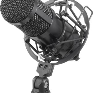 Stojakowy Mikrofon USB Renkforce RF-MIC-510 Rodzaj transmisji danych:USB z etui, z pająkiem, z zabezpieczeniem, z kablem Stojakowy Mikrofon USB Renkforce RF-MIC-510 Rodzaj transmisji danych:USB z etui, z pająkiem, z zabezpieczeniem, z kablem