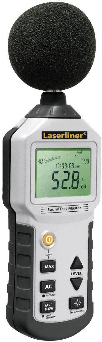 Decybelomierz Laserliner SoundTest-Master, 30 - 130 dB, 31.5 Hz - 8000 Hz - obrazek 1