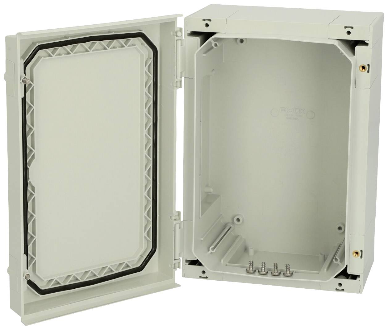 Fibox NEO ABS 322215 G 4812000 Obudowa ścienna 220 x 320 x 150 ABS odporny na korozję szaro-biały (ral 7035) 1 szt. - obrazek 1