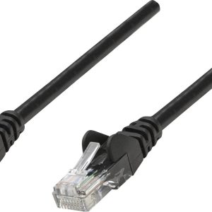 kabel LAN Intellinet 345378, 1 szt., RJ45, CAT 5e, U/UTP, 10.00 m, czarny kabel LAN Intellinet 345378, 1 szt., RJ45, CAT 5e, U/UTP, 10.00 m, czarny
