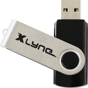 Xlyne Swing Pendrive USB 4 GB czarny 177559 USB 2.0 Xlyne Swing Pendrive USB 4 GB czarny 177559 USB 2.0