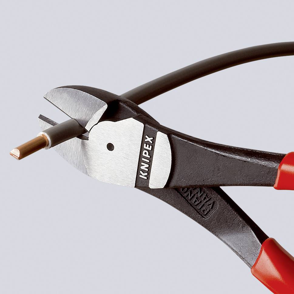 Szczypce boczne wzmocnione Knipex 74 01 180, 180 mm, 64 HRC, do warsztatu - obrazek 1