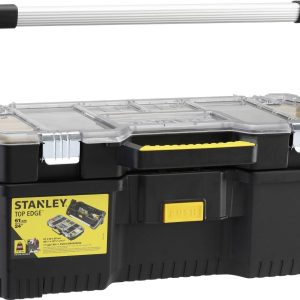 Walizka narzędziowa bez wyposażenia STANLEY Werkzeugtrage+Kleinteilmagazin 670x320x251mm Kunst.schwarz 1-97-514