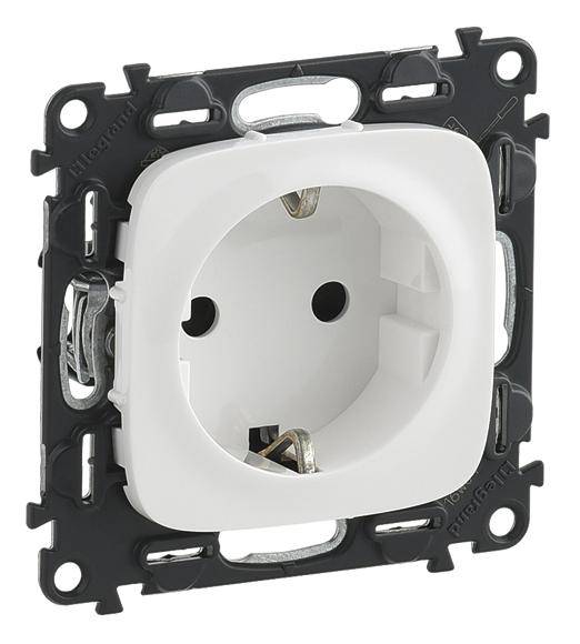 Legrand Gniazdo elektryczne Valena Life Allure biały 754885 1 szt. - obrazek 1