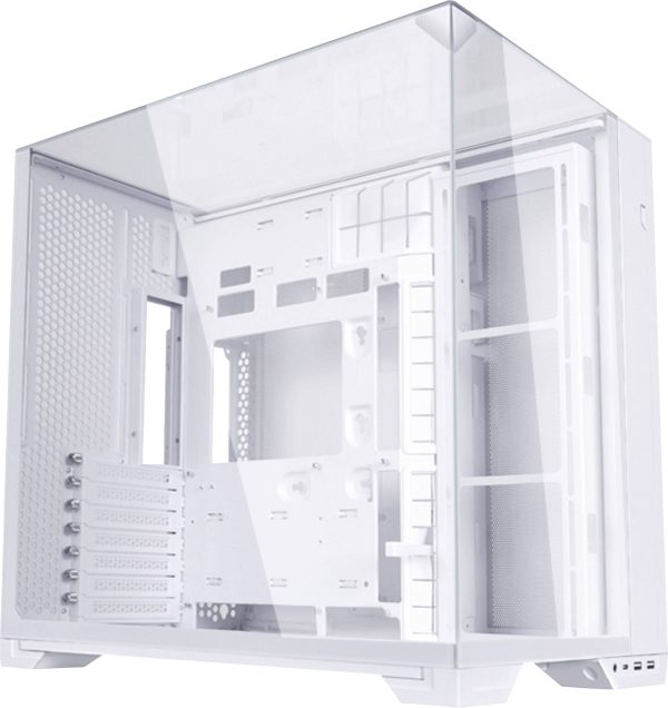 Lian Li Lian Li O11 Vision Compact, Midi-Tower, E-ATX, Tempered Glass – weiß Midi Tower Obudowa do komputera, Obudowa ga
