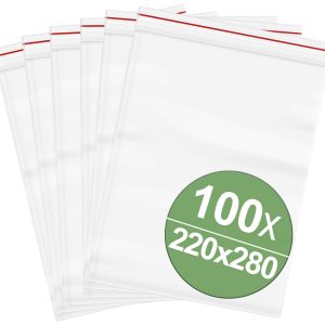 Woreczek strunowy bez paska opisowego (S x W) 220 mm x 280 mm przeźroczysty polietylen 100 szt. Woreczek strunowy bez paska opisowego (S x W) 220 mm x 280 mm przeźroczysty polietylen 100 szt.