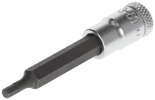 Gedore IN 20 L 3-60 1933256 wewnętrzny sześciokąt Końcówka wkrętaka 3 mm 1/4" (6,3 mm) - obrazek 1