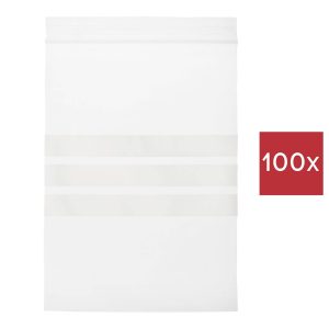 TRU COMPONENTS Woreczek strunowy z paskiem opisowym (D x S) 150 mm x 100 mm przeźroczysty polietylen 100 szt. TRU COMPONENTS Woreczek strunowy z paskiem opisowym (D x S) 150 mm x 100 mm przeźroczysty polietylen 100 szt.