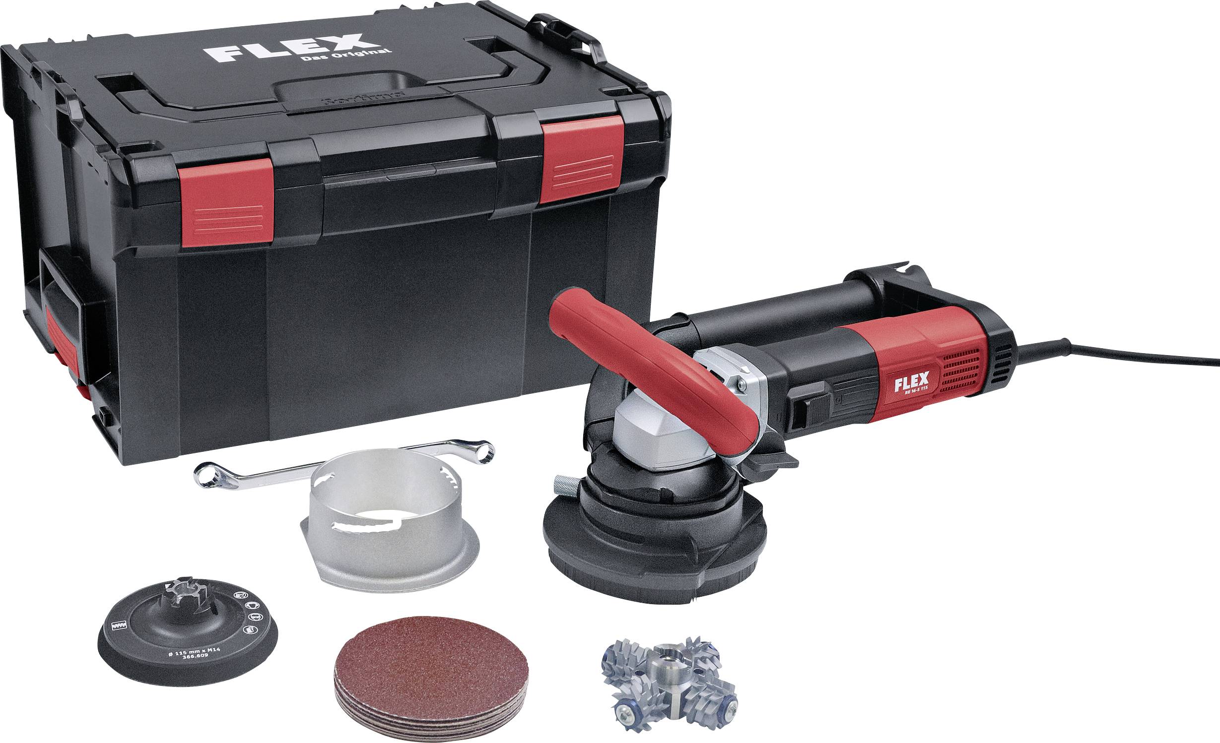 Frezarka renowacyjna Flex RE 16-5 115,Kit Fräskopf flach 505013 1600 W - obrazek 1