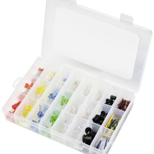 TRU COMPONENTS Akcesoria LED czerwony, niebieski, zielony, żółty, biały, ciepły biały okrągły 3 mm, 5 mm, 8 mm 30 ° 7.5
