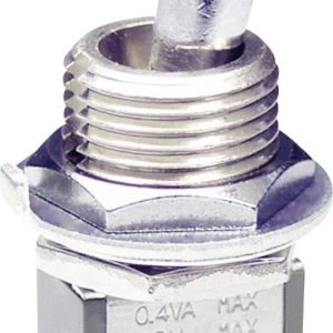 Przełącznik dźwigienkowy 250 V/AC 3 A 2 x wł/wył/wł NKK Switches zatrzask/0/zatrzask 1 szt. Przełącznik dźwigienkowy 250 V/AC 3 A 2 x wł/wył/wł NKK Switches zatrzask/0/zatrzask 1 szt.