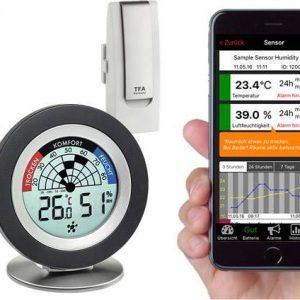 Termohigrometr TFA Dostmann 31.4008.02, -10 , +60 °C, 0 , 99 % Termohigrometr TFA Dostmann 31.4008.02, -10 , +60 °C, 0 , 99 %