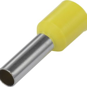 TRU COMPONENTS 1091278 Końcówka rurkowa E60-12YL, z częściową izolacją , 6 mm² x 12 mm, 100 szt. TRU COMPONENTS 1091278 Końcówka rurkowa E60-12YL, z częściową izolacją , 6 mm² x 12 mm, 100 szt.