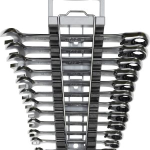 Wiha 44661 Zestaw kluczy płasko oczkowych 12 szt. Rozmiar klucza (metryczny) (tylko do tytułu) 8 – 19 mm