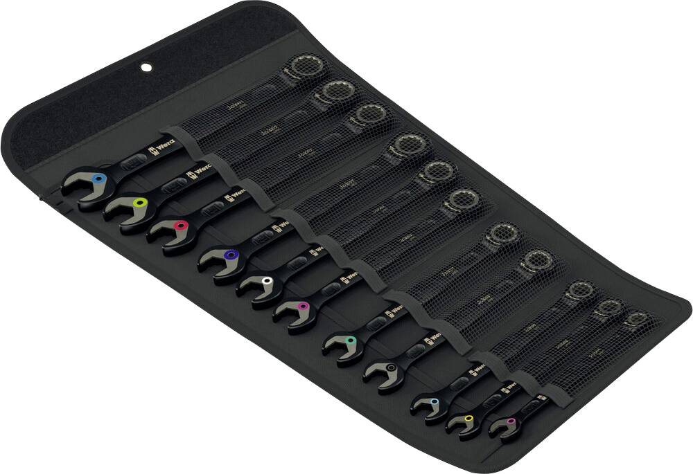 Wera 05020017001 6000 Joker Black Edition 11 Set 1 Zestaw kluczy oczkowych 11 szt. Rozmiar klucza (metryczny) (tylko do - obrazek 1