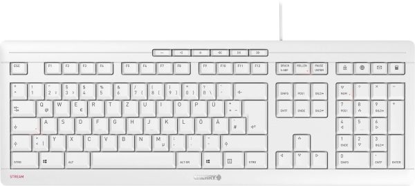 Klawiatura CHERRY Stream Niemiecki, QWERTZ