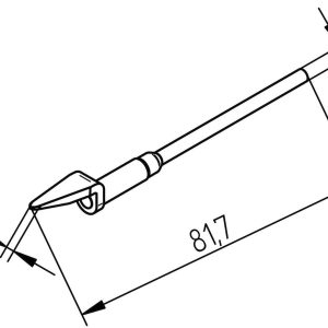 Końcówka do rozlutowywania Ersa 0452MDLF020/SB 0452MDLF020/SB 1 szt. Końcówka do rozlutowywania Ersa 0452MDLF020/SB 0452MDLF020/SB 1 szt.