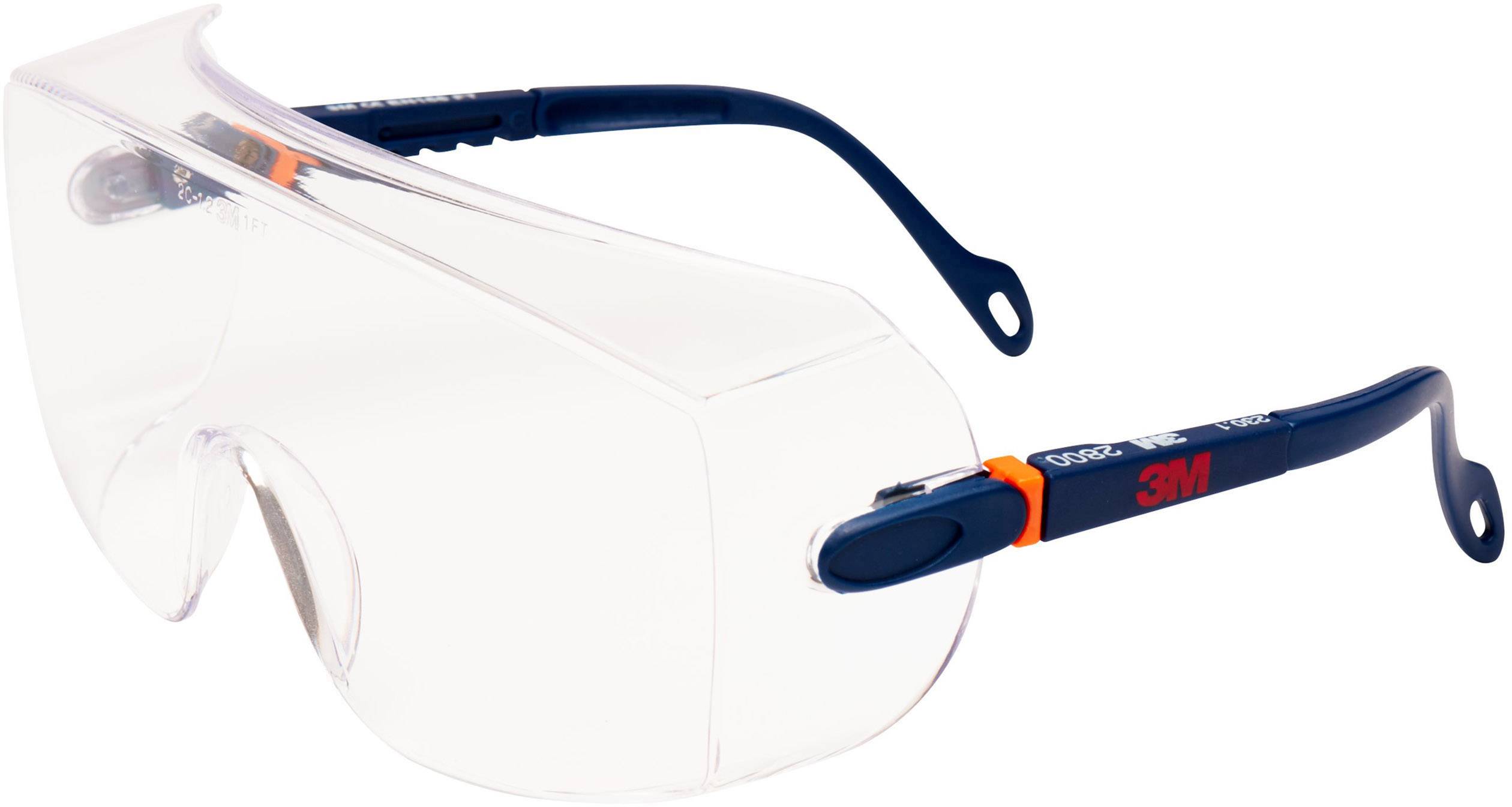 3M 2800 Okulary ochronne niebieski - obrazek 1
