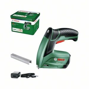Zszywacz akumulatorowy Bosch Home and Garden 0603968200 Długość zszywek 4 – 10 mm Zszywacz akumulatorowy Bosch Home and Garden 0603968200 Długość zszywek 4 – 10 mm