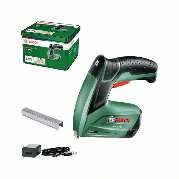 Zszywacz akumulatorowy Bosch Home and Garden 0603968200 Długość zszywek 4 - 10 mm - obrazek 1