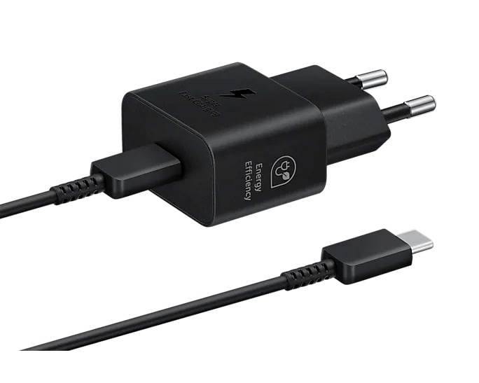 Samsung EP-T2510XBEGEU-B Ładowarka USB 25 W 1x USB-C® Power Delivery czarny Szybka ładowarka - obrazek 1