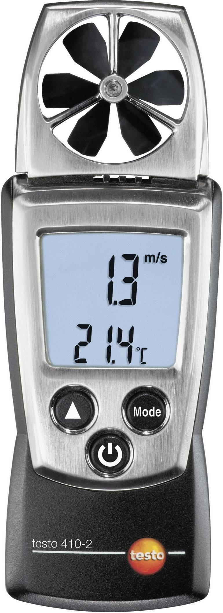 Anemometr testo 410-2, 0560 4102, 0.4 do 20 m/s, -10 do 50 °C - obrazek 1