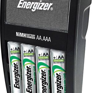 Ładowarka do akumulatorów AAA, AA Energizer Maxi Charger, NiMH, z zestawem akumulatorów Ładowarka do akumulatorów AAA, AA Energizer Maxi Charger, NiMH, z zestawem akumulatorów