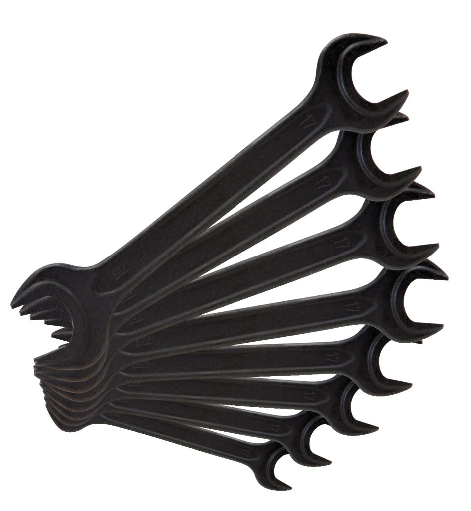 KS Tools 517.1490 517.1490 Zestaw kluczy płaskich podwójnych Rozmiar klucza (metryczny) (tylko do tytułu) 6 - 22 mm - obrazek 1