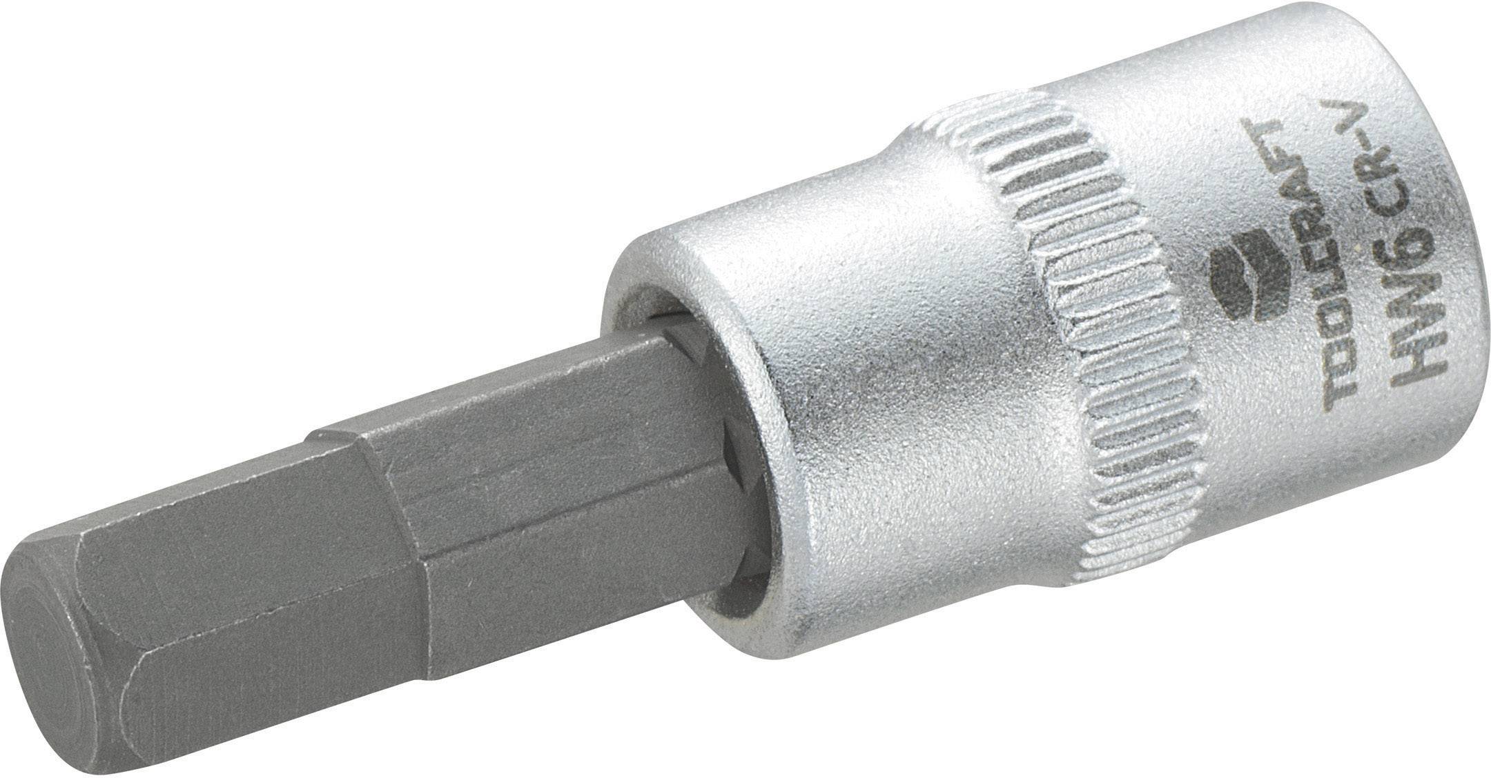 TOOLCRAFT 816071 wewnętrzny sześciokąt Nasadka trzpieniowa 6 mm 1/4" (6,3 mm) - obrazek 1