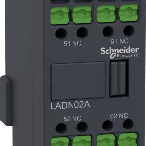 Blok przełącznika pomocnicznego Schneider Electric LADN02A, 1 szt. Blok przełącznika pomocnicznego Schneider Electric LADN02A, 1 szt.