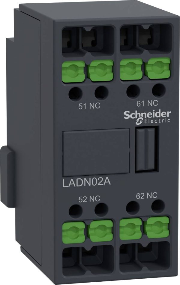 Blok przełącznika pomocnicznego Schneider Electric LADN02A, 1 szt.