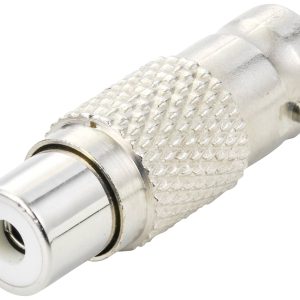 Adapter BNC TRU COMPONENTS TC-9920708 złącze żeńskie BNC – złącze żeńskie RCA/cinch 1 szt. Adapter BNC TRU COMPONENTS TC-9920708 złącze żeńskie BNC – złącze żeńskie RCA/cinch 1 szt.