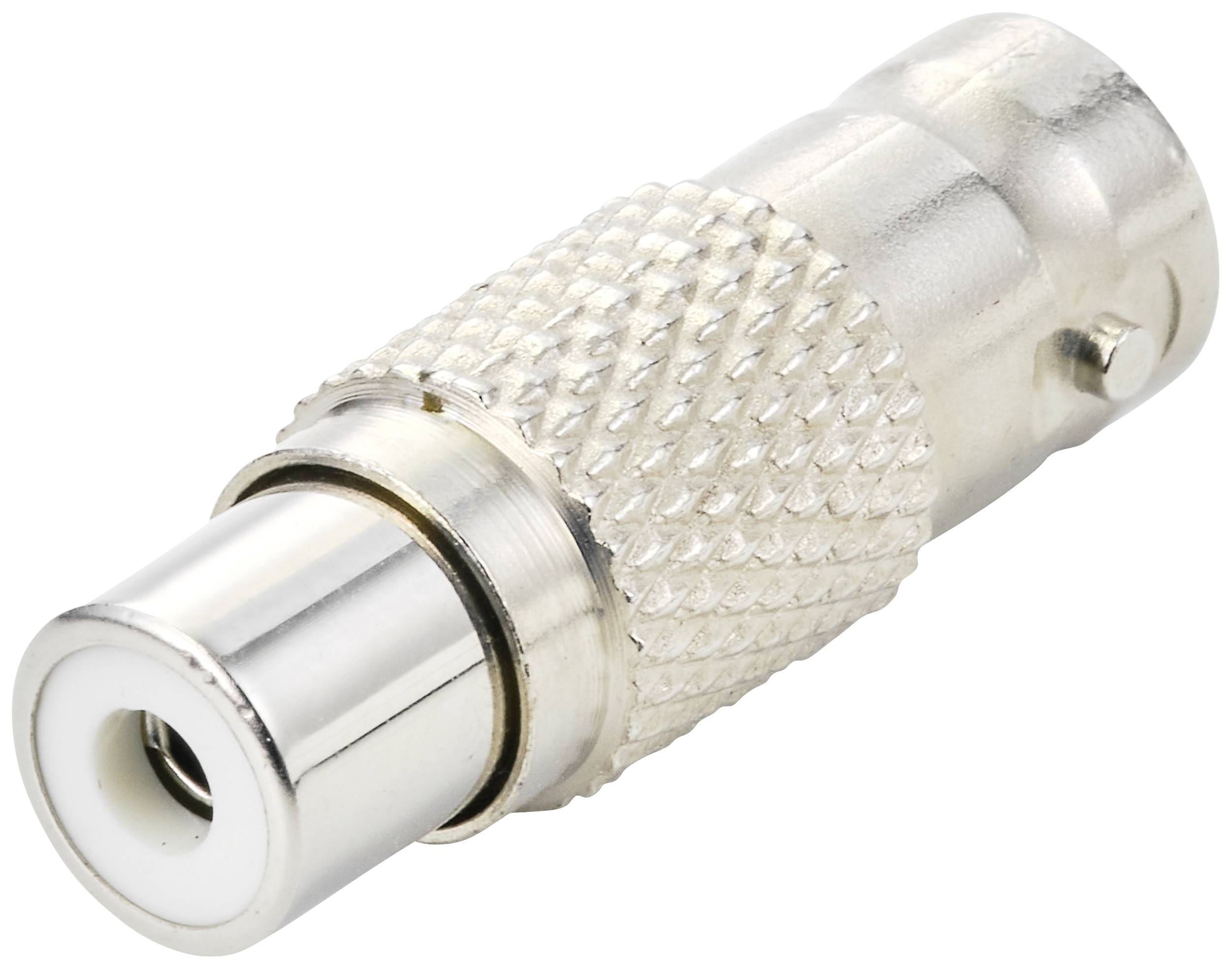 Adapter BNC TRU COMPONENTS TC-9920708 złącze żeńskie BNC - złącze żeńskie RCA/cinch 1 szt. - obrazek 1