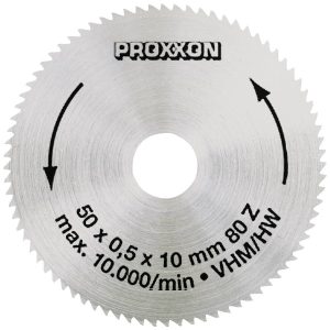 Tarcza tnąca z węglików spiekanych Proxxon 50 x 10 x 0.5 mm 1 szt. Tarcza tnąca z węglików spiekanych Proxxon 50 x 10 x 0.5 mm 1 szt.