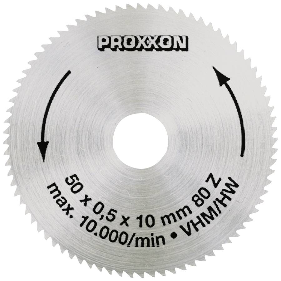 Tarcza tnąca z węglików spiekanych Proxxon 50 x 10 x 0.5 mm 1 szt. - obrazek 1