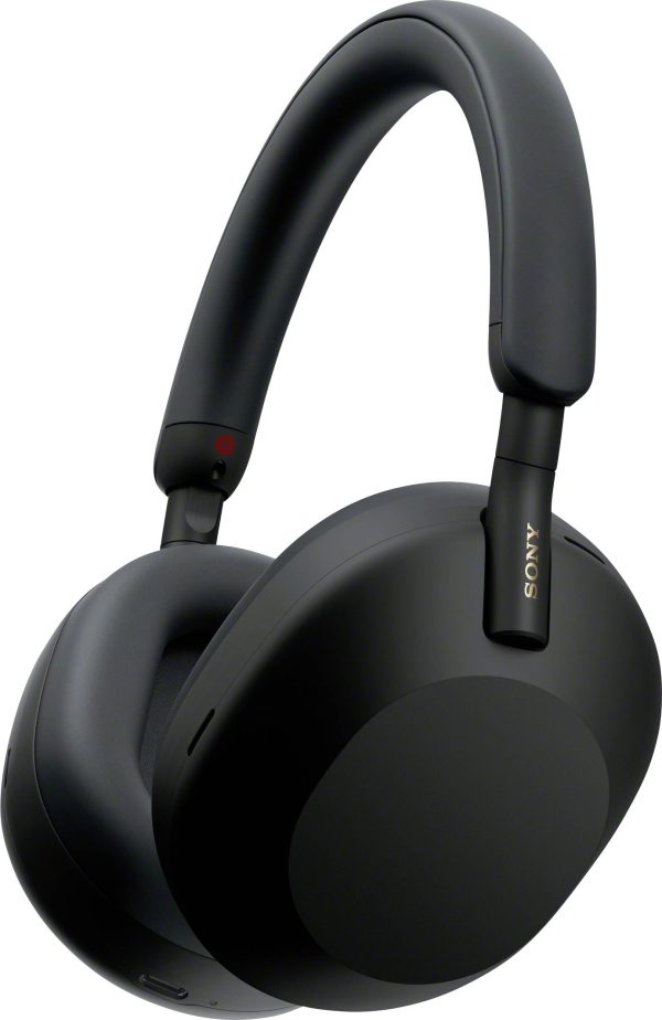 Sony WH-1000XM5 Słuchawki wokółuszne Bluetooth stereo czarny Dźwięk o wysokiej rozdzielczości, redukcja szumów mikrofonu