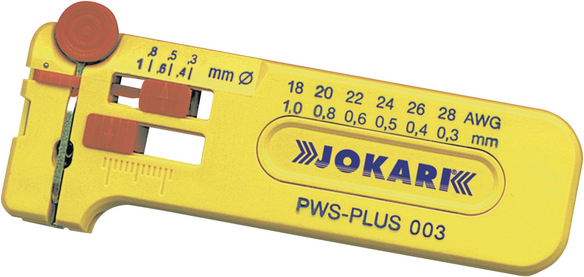 Jokari 40026 PWS-PLUS 003 Ściągacz izolacji do drutów Kompatybilność przewód PVC, przewód PTFE 0.1 mm (max) - obrazek 1